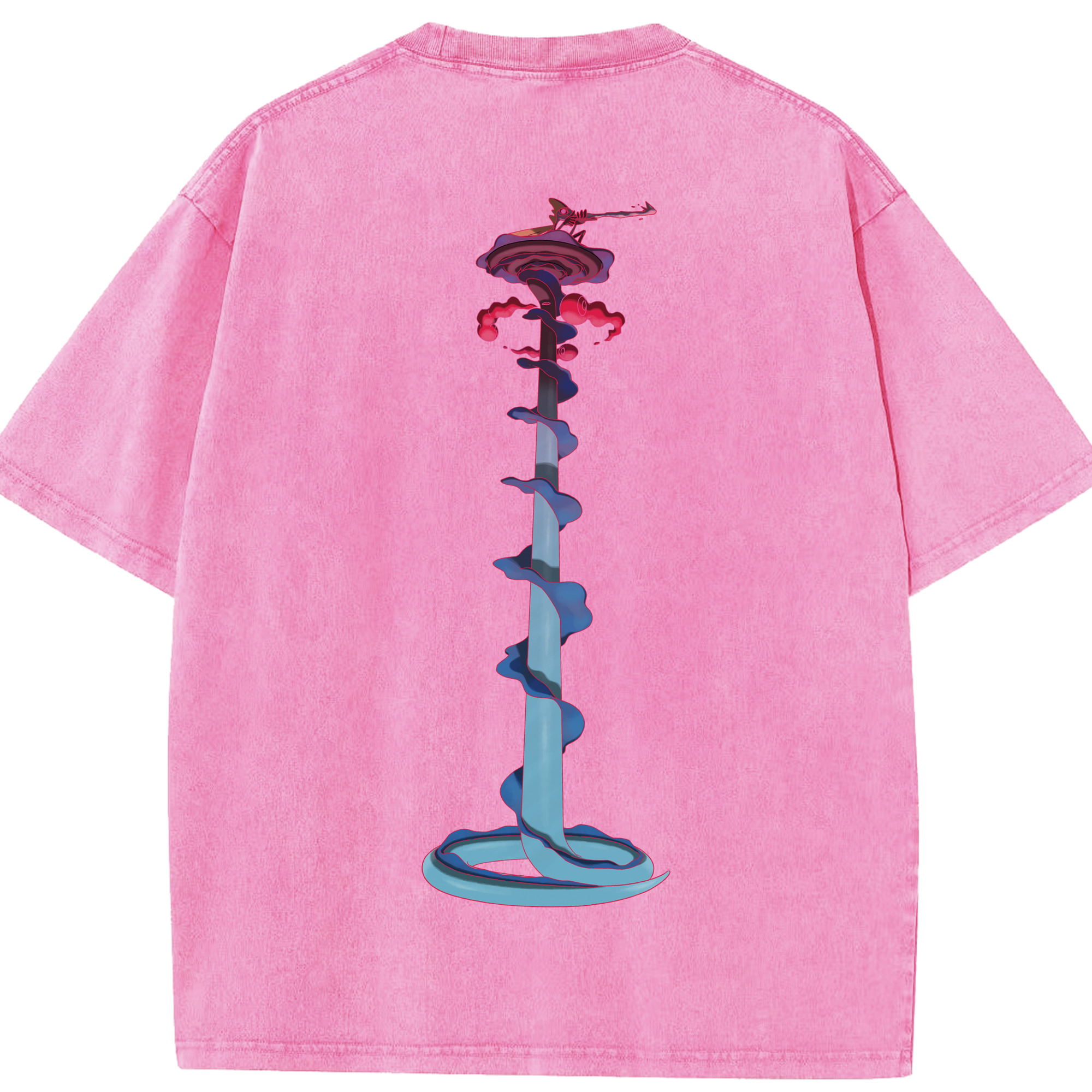 （画像用） ポケットモンスター Pokémon 綿100% ヴィンテージ風 半袖Tシャツ（背面プリント）
